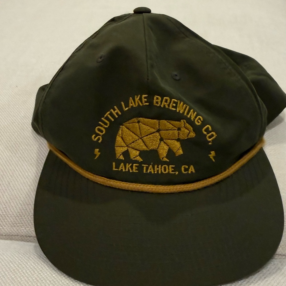 Olive Green South Lake Brewing Co Hat